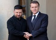 Macron, au côté de Zelensky, promet que la guerre au Moyen-Orient n'offrira pas de «répit» à la Russie