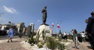 L’ambassade du Mexique inaugure un jardin autour de la statue de l’Émigré