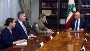 Aoun plaide pour une prolongation du mandat de la Finul