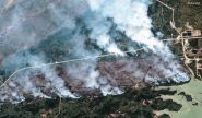 Les incendies obligent les autochtones canadiens à se réfugier près des chutes du Niagara