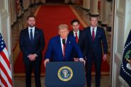 La déclaration de Donald Trump après l'attaque américaine sur l'Iran