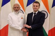 Macron retrouve Modi en Inde, entre vente de Rafale et IA
