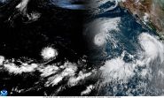 Trois ouragans en même temps dans le Pacifique, phénomène rare favorisé par El Niño