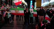Diaspora iranienne manifeste à New York