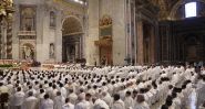  Semaine sainte: le Vatican célèbre la messe chrismale 