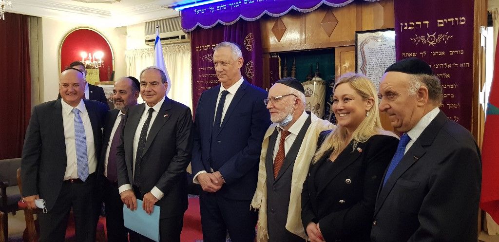 La visite de Benny Gantz au Maroc suscite la colère d'Alger