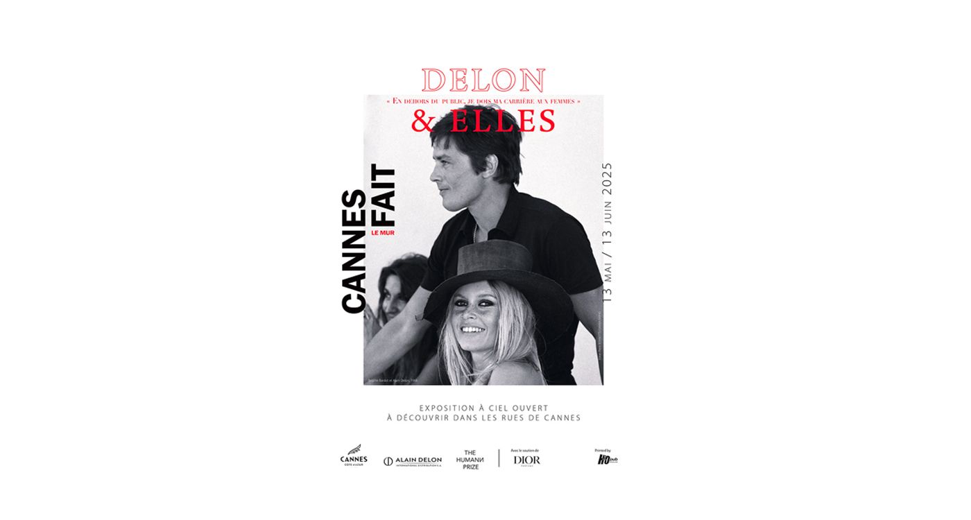«Delon & Elles»: Cannes tapisse ses murs de fresques de cinéma