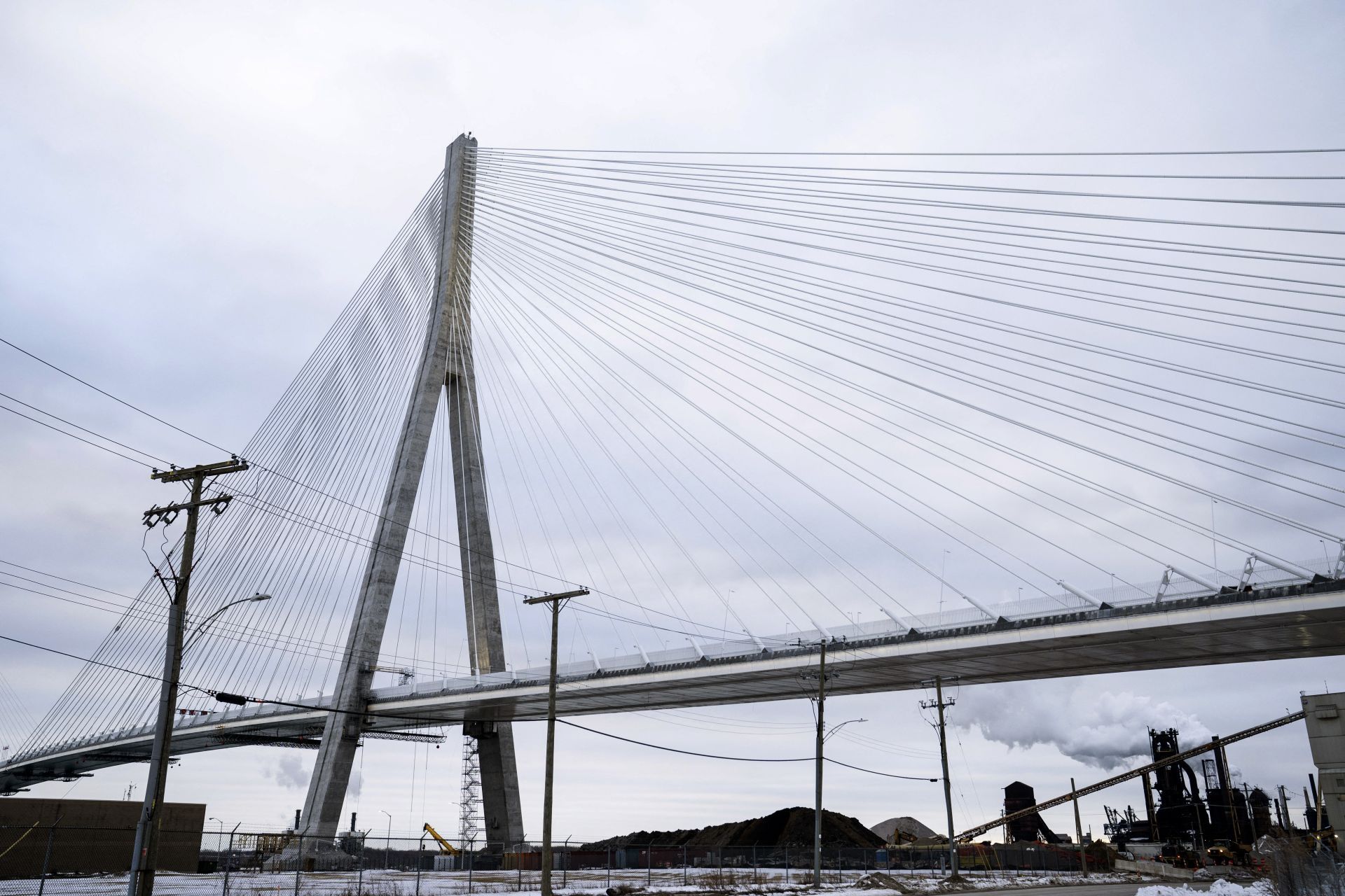 Le Canada inaugure seul le nouveau pont frontalier avec les États-Unis