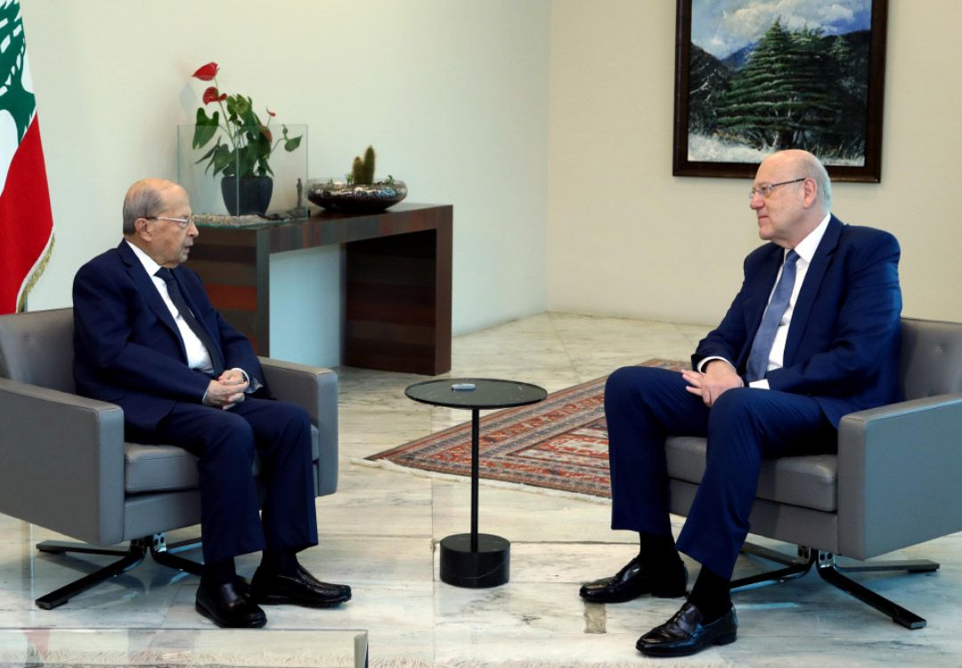 Coordination Aoun-Mikati avant la visite de Hochstein