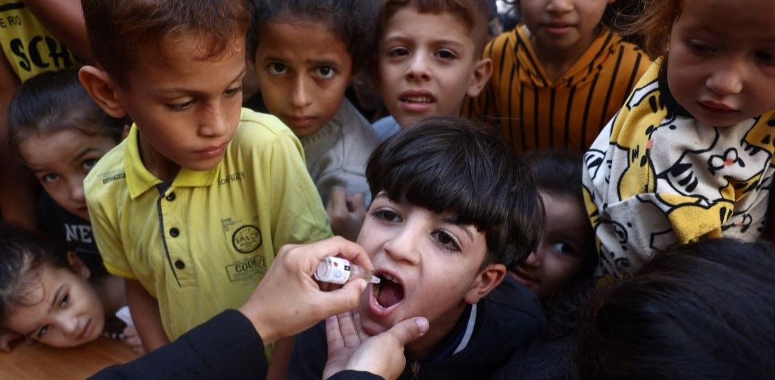  Reprise de la vaccination contre la polio dans le nord de Gaza 