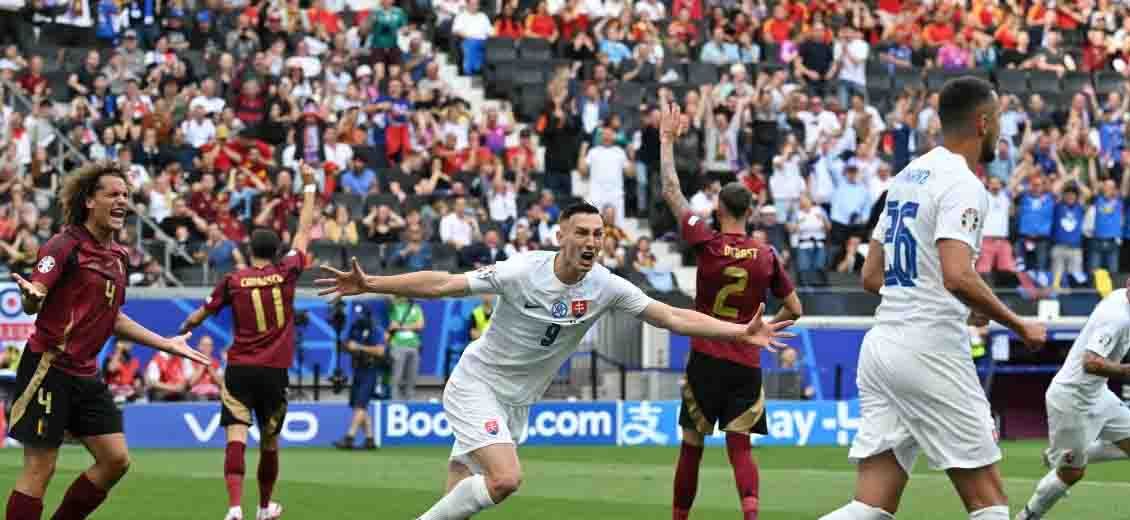 Euro-2024: la Belgique, amorphe, battue par la Slovaquie