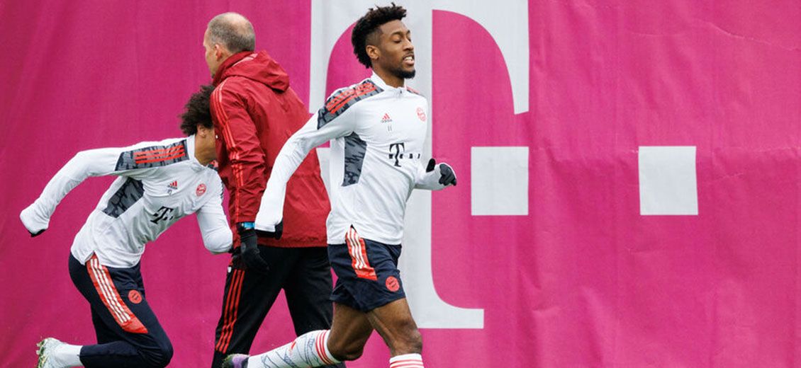 Kingsley Coman de retour à l'entraînement avec le Bayern