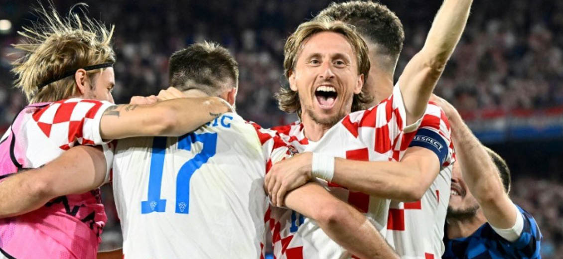 La Croatie en finale de la Ligue des nations