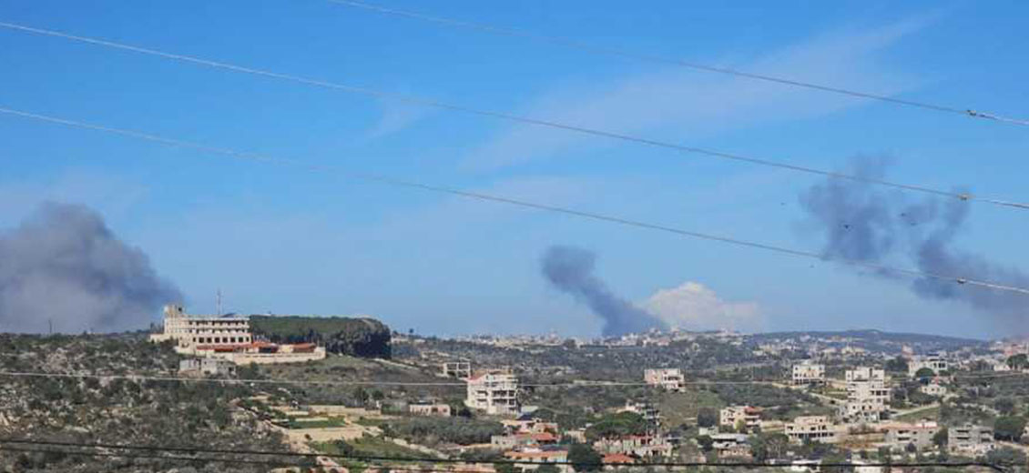 Bombardements continus au Liban-sud