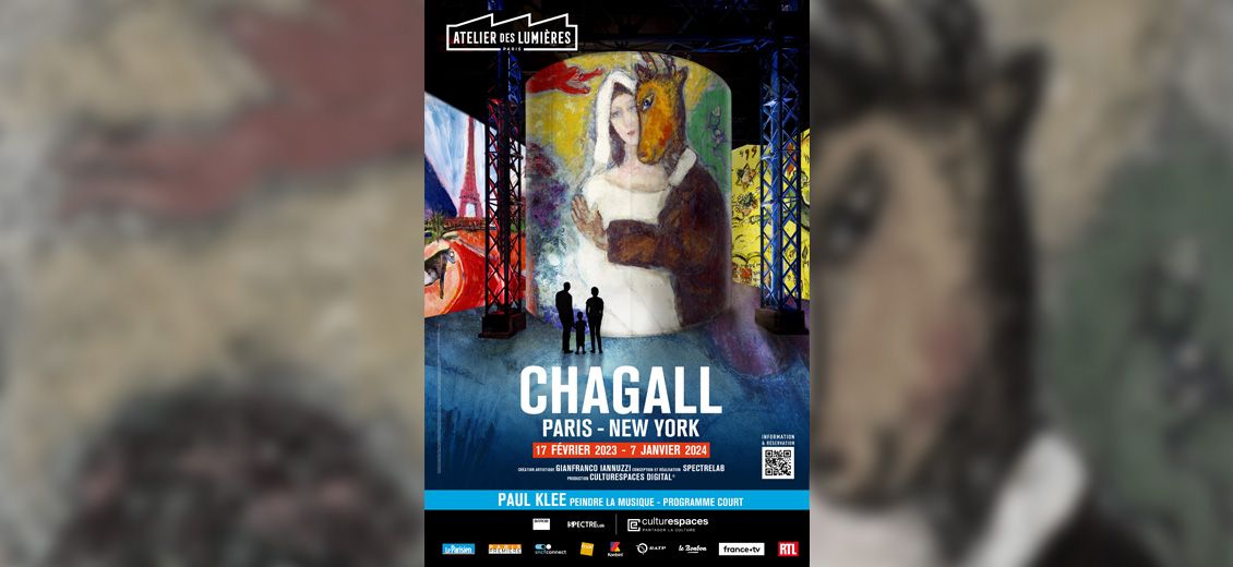 Marc Chagall exposé en immersif à Paris