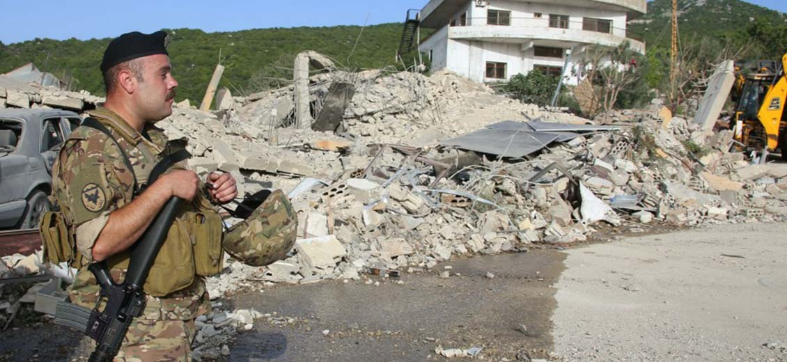 Front sud: une position de l'armée libanaise visée