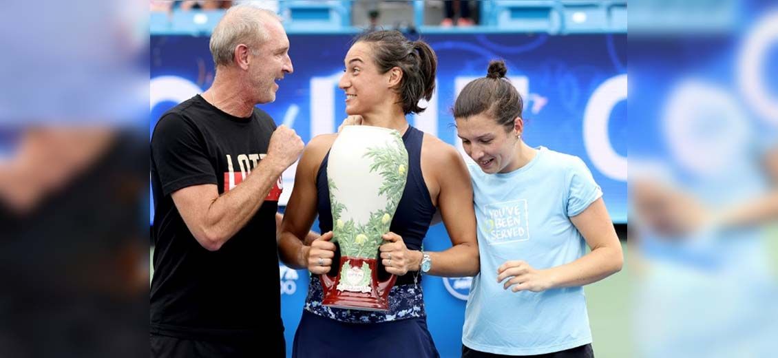 Tennis: fin de la collaboration entre Caroline Garcia et son entraîneur