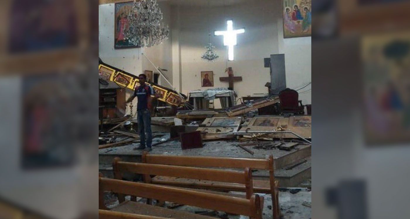 Un attentat suicide dans une église à Damas fait au moins 20 morts et 53 blessés