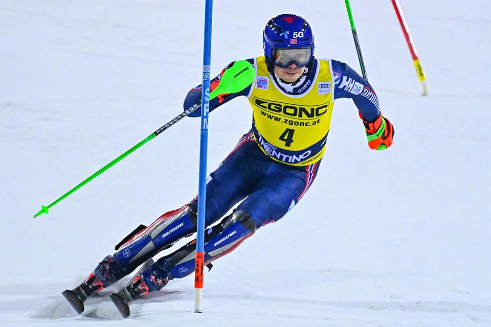 Ski alpin: Henrik Kristoffersen gagne à Garmisch