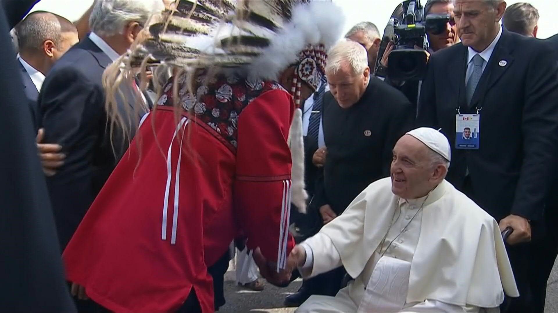 Le pape en «pèlerinage pénitentiel» au Canada