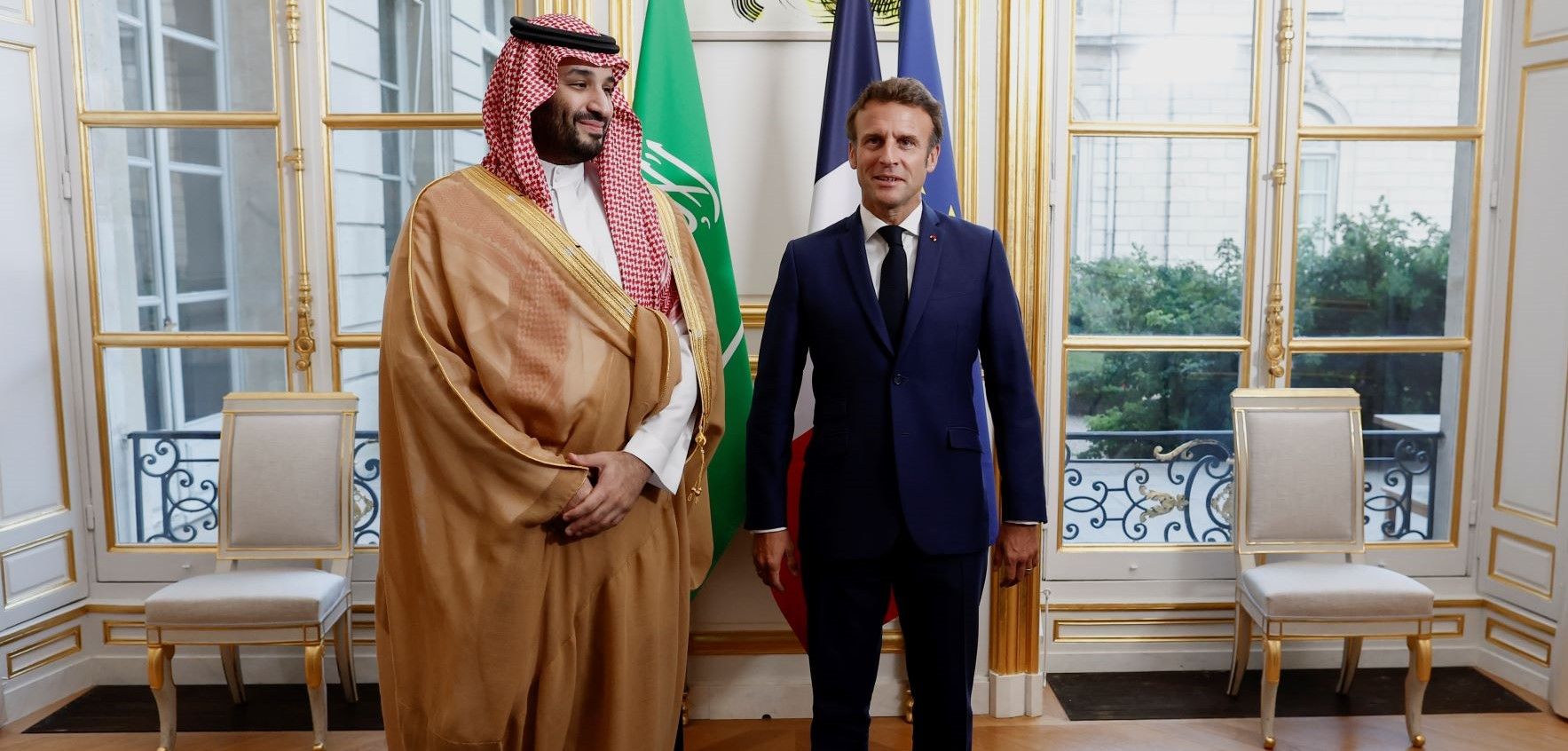 Macron reçoit MBS malgré la tourmente