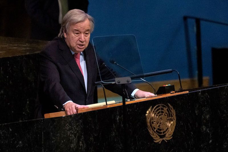 Assemblée générale: Guterres prévient, s'inquiète et menace