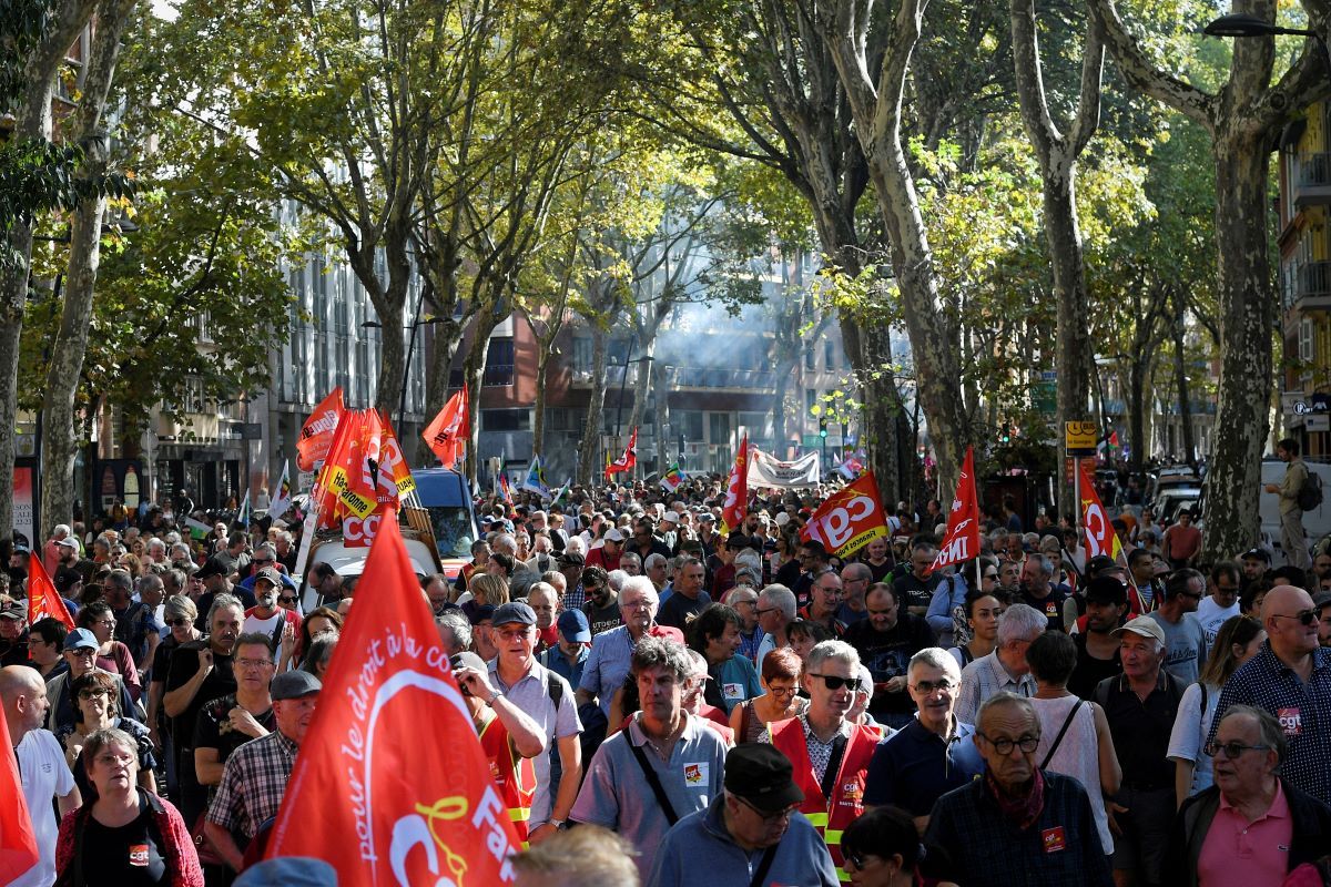 Mobilisation contre la vie chère en France