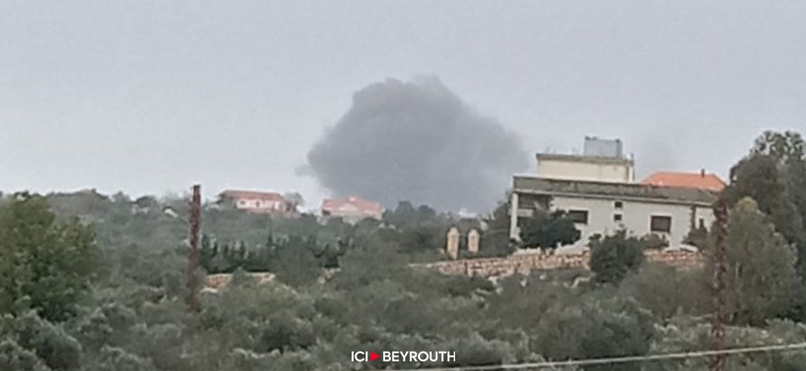 Embrasement du front sud en fin de journée