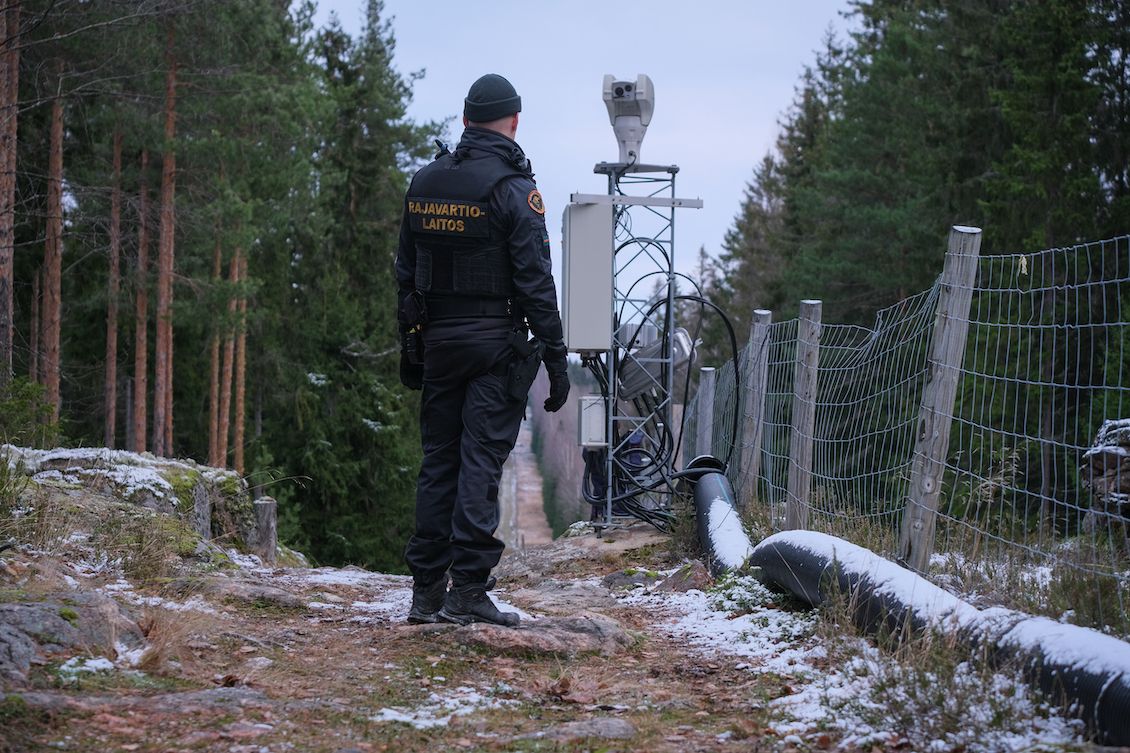 Un rideau de fer sépare la Finlande de la Russie