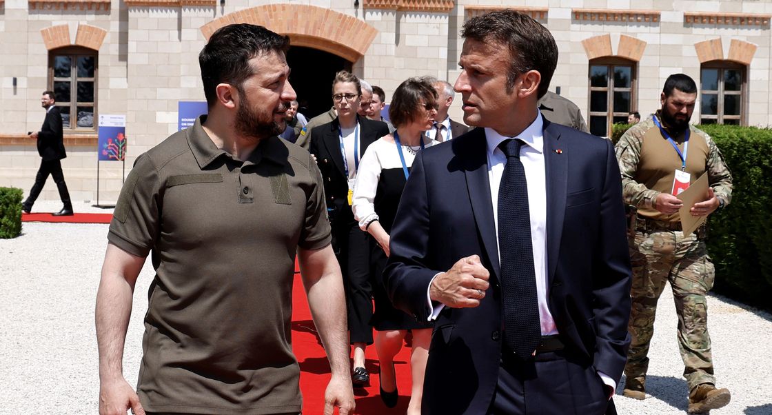 Face à Poutine, l'Europe et Zelensky en Moldavie