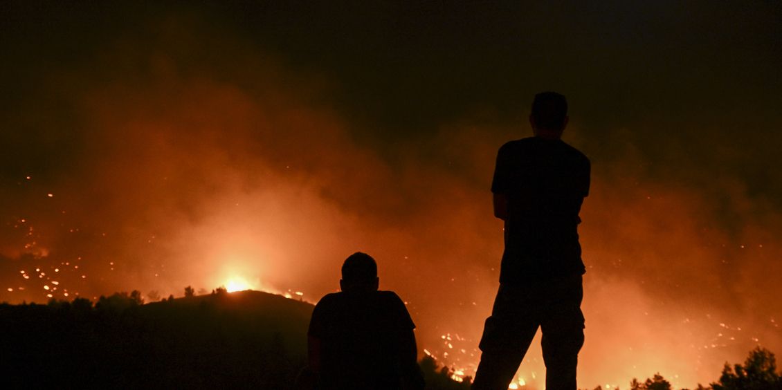 Canicule: l'Europe en flammes