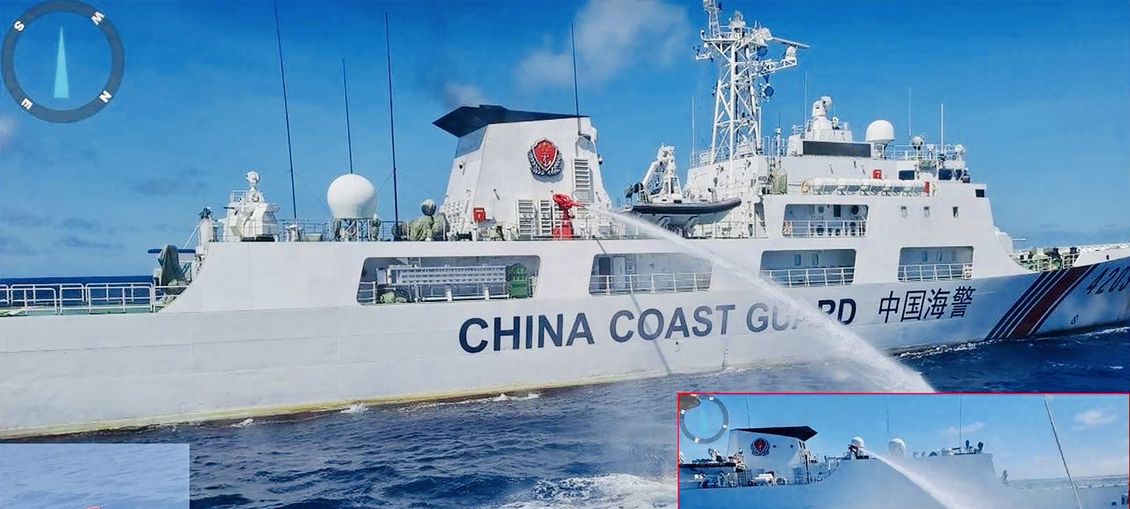 Accrochage entre des navires chinois et philippins en mer de Chine