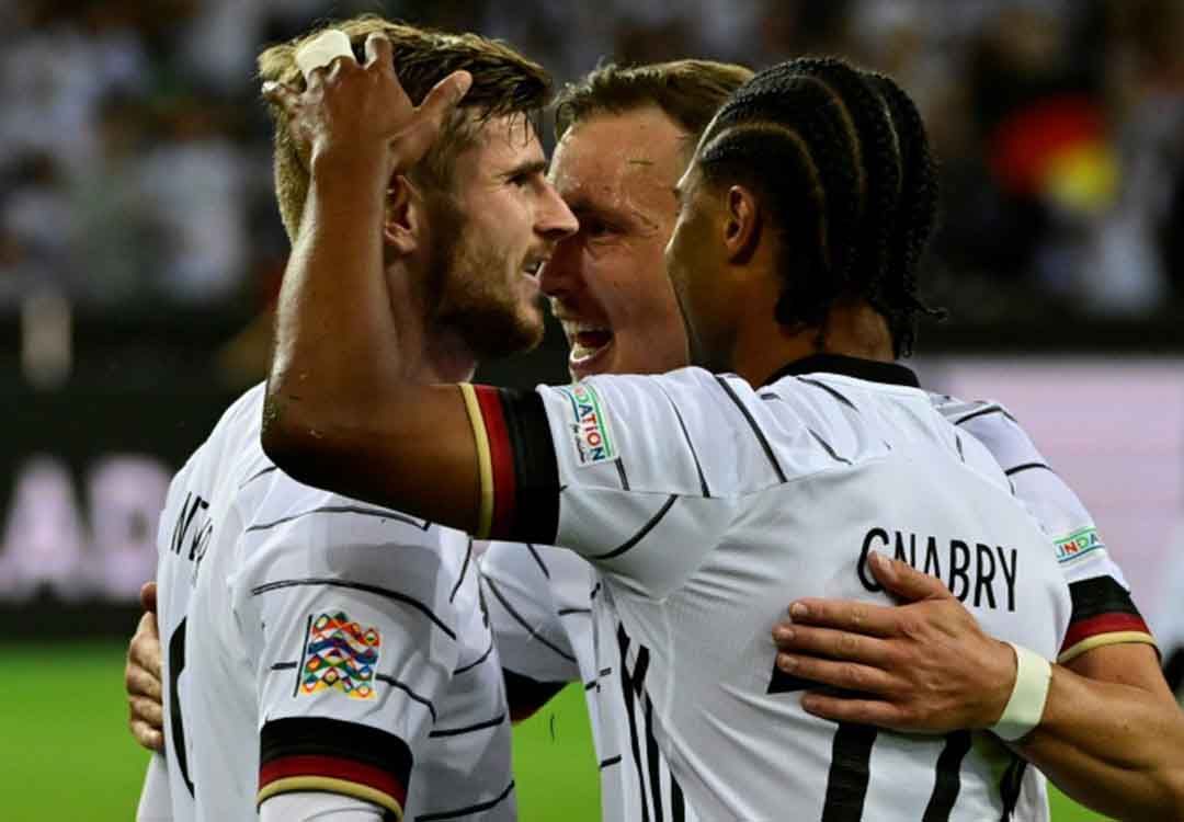 L'Allemagne se réveille et corrige l'Italie 5-2