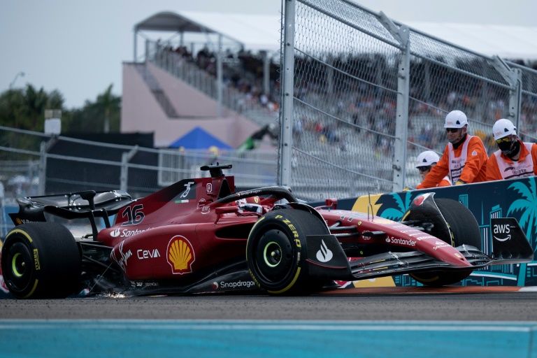 Leclerc en pole position à Miami