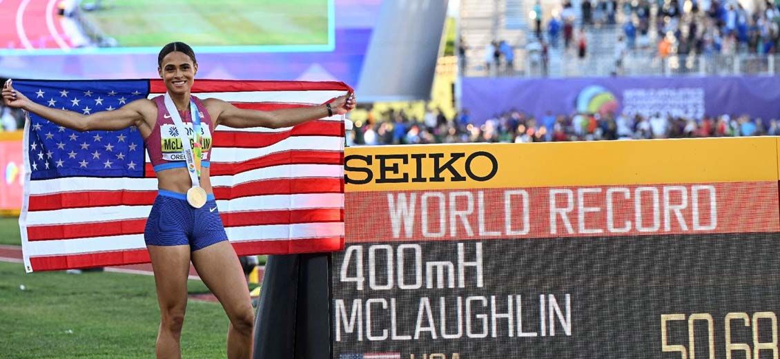 Mondiaux d'athlétisme: record du monde pour McLaughlin