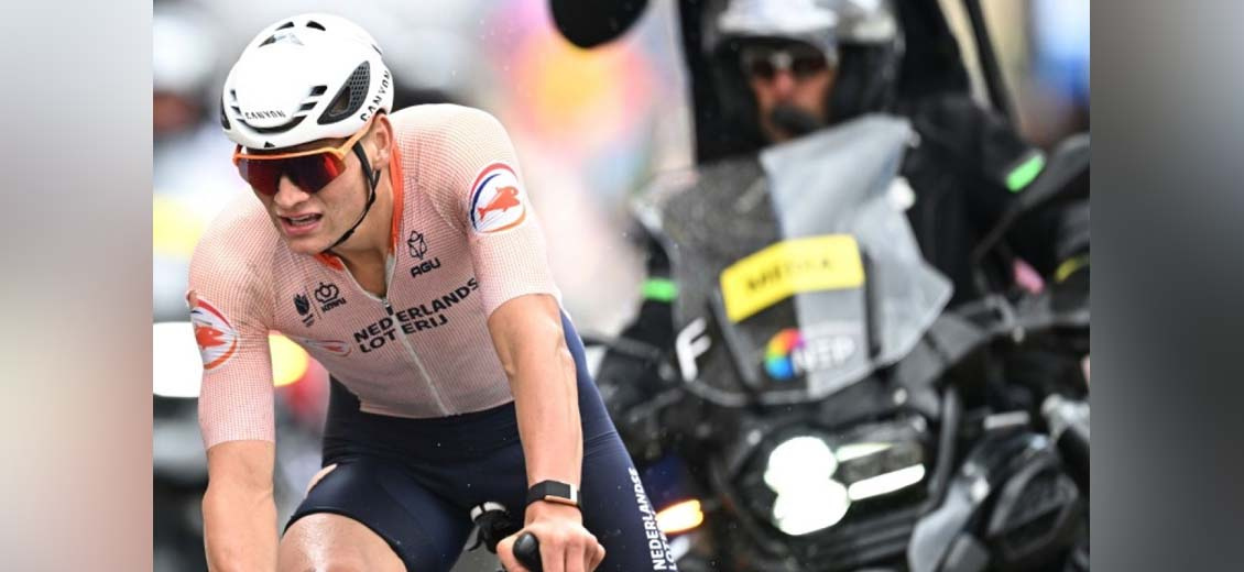 Van der Poel sacré champion du monde de cyclisme sur route