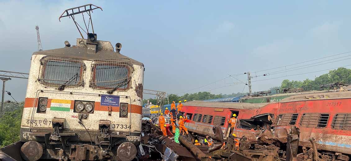 288 morts en Inde après une catastrophe ferroviaire