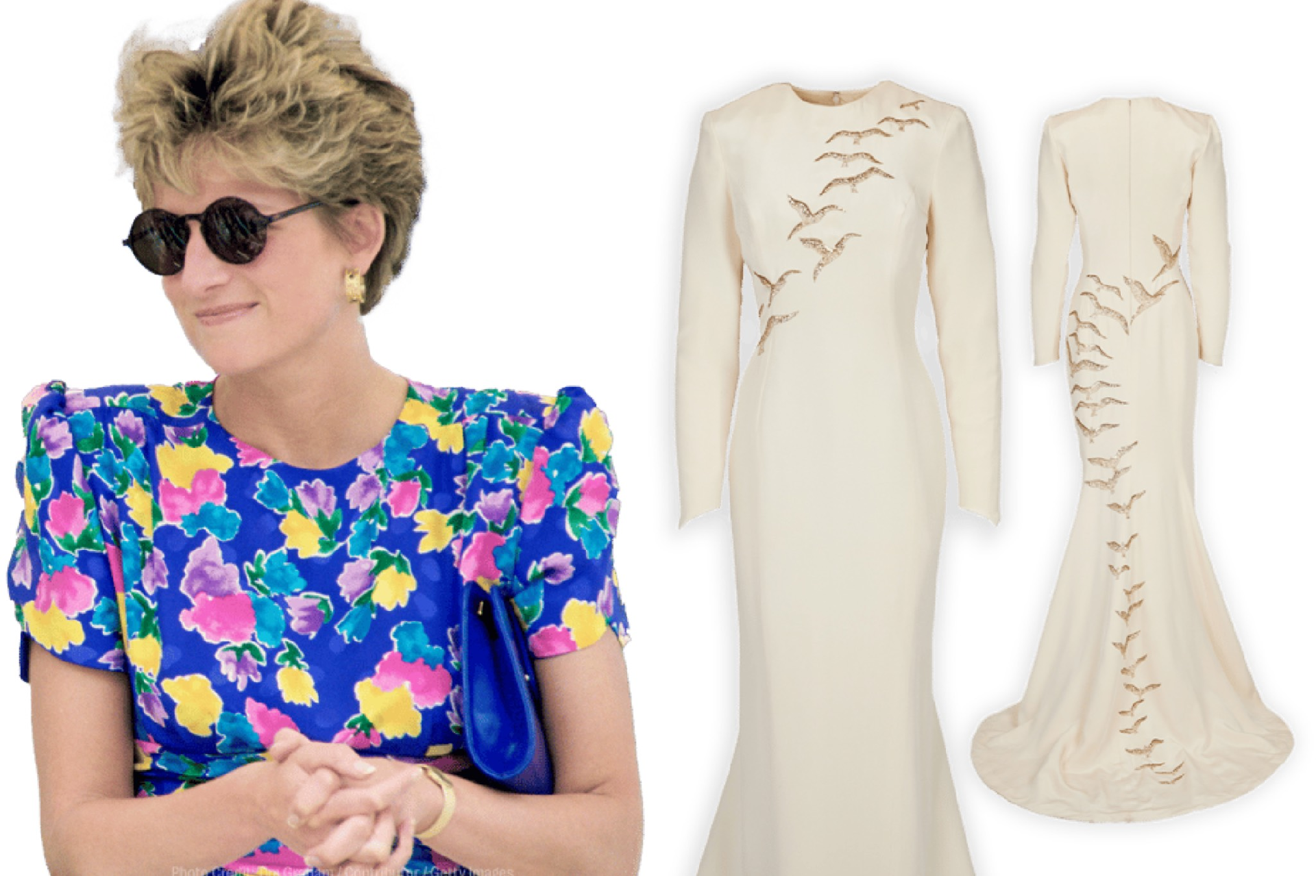 Sous le marteau des enchères, la garde-robe de Lady Diana devient mémoire
