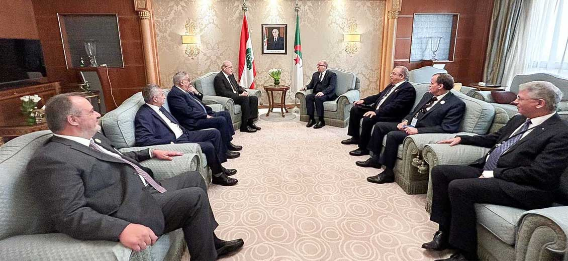 A Riyad, Mikati rencontre ses homologues irakien et algérien