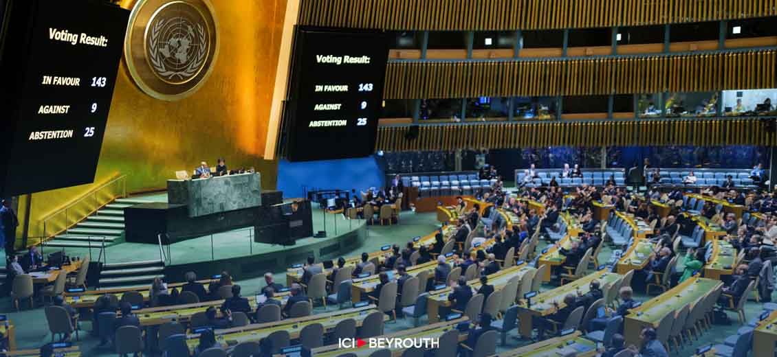 À l'ONU, vote symbolique en faveur de l'adhésion des Palestiniens