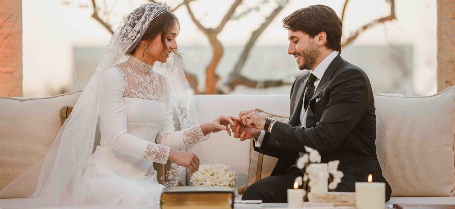 Mariage de la fille du roi de Jordanie