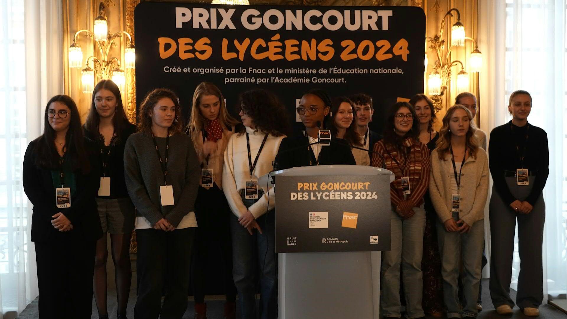 Sandrine Collette remporte le Goncourt des lycéens 2024