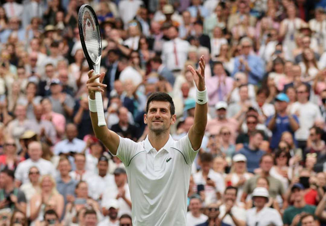 Wimbledon: Djokovic, la 80e historique