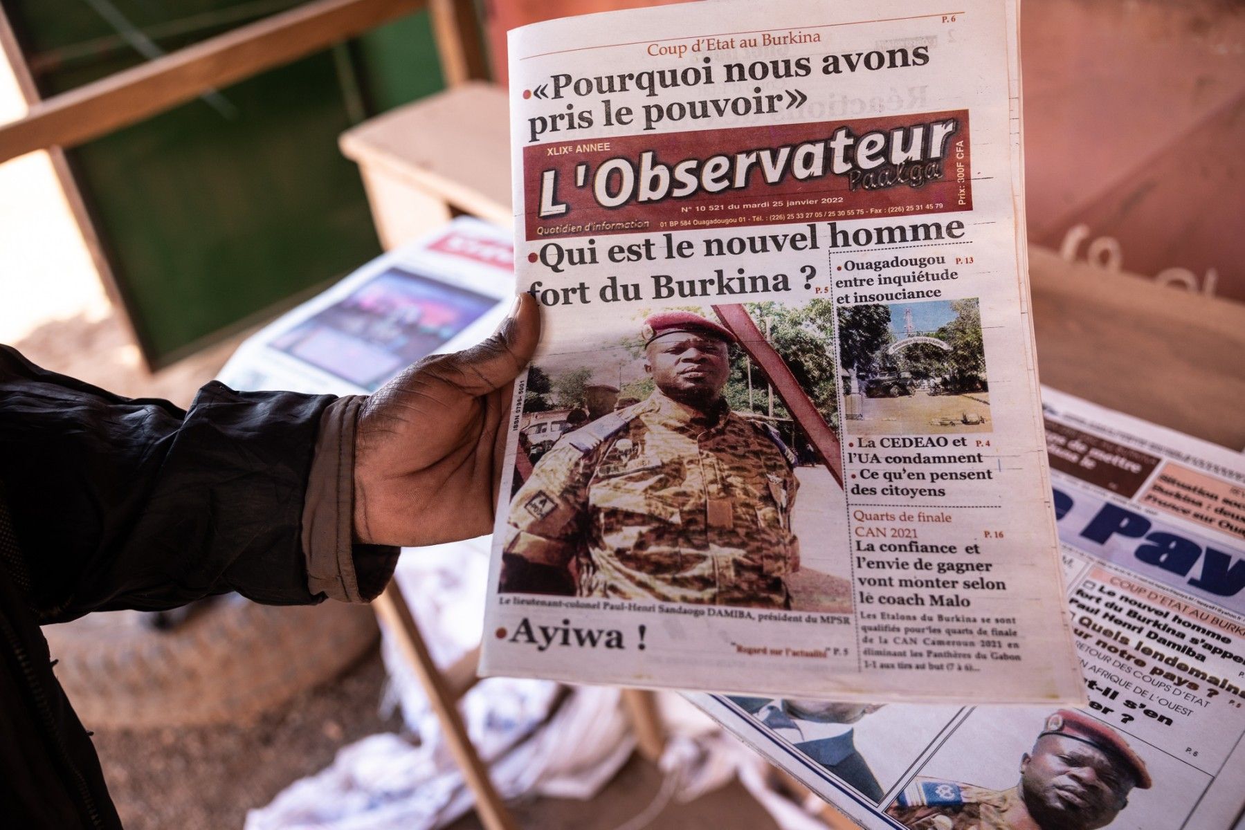 Burkina: manifestation de soutien aux putschistes, Ouagadougou retrouve le calme