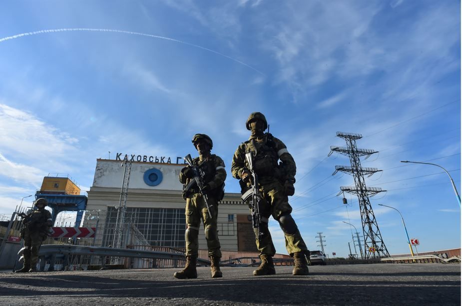 Kakhovka, barrage stratégique pour la Crimée, sous contrôle russe