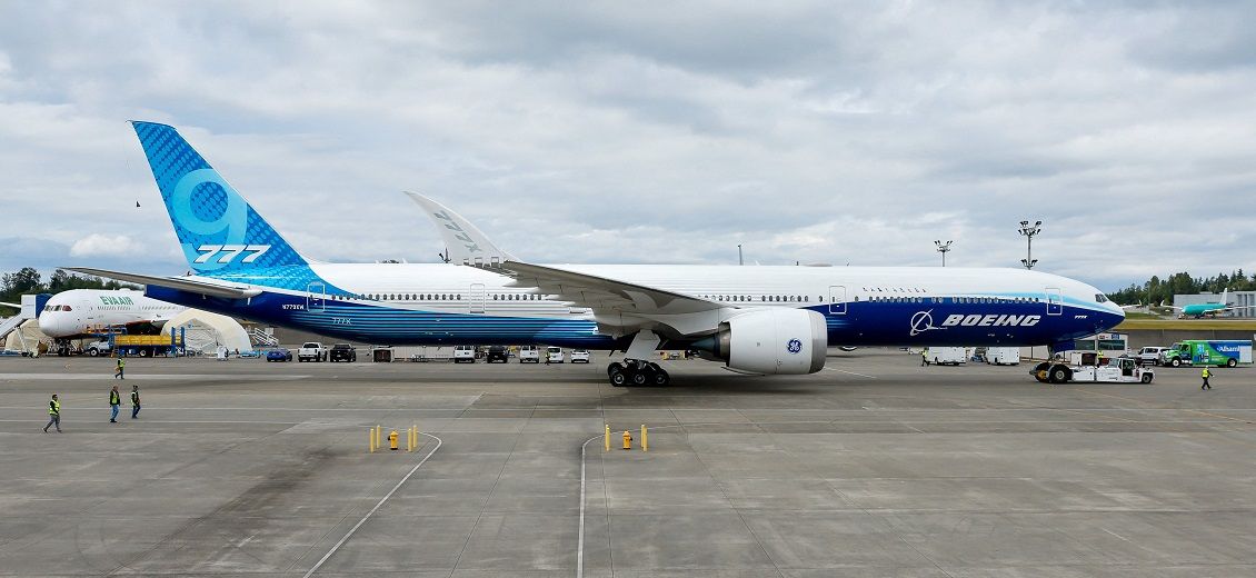 Boeing suspend les tests du 777X après la défaillance d'une pièce