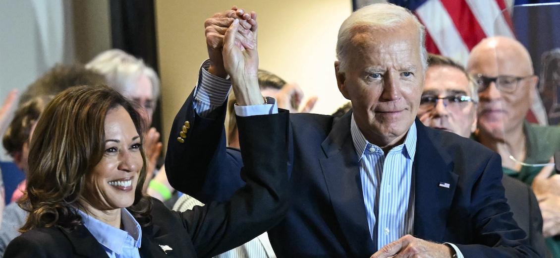 Joe Biden et Kamala Harris en campagne en Pennsylvanie