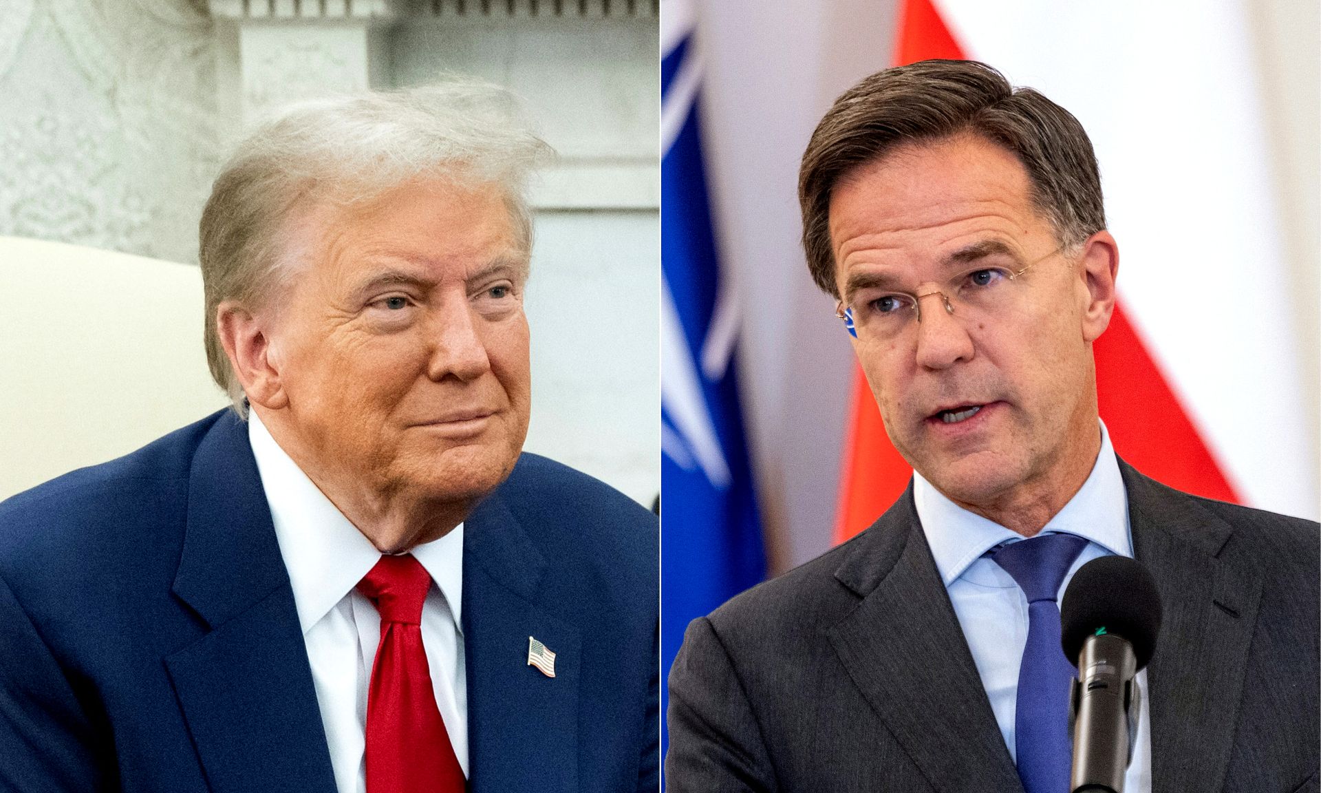 Mark Rutte a rencontré Donald Trump aux États-Unis 