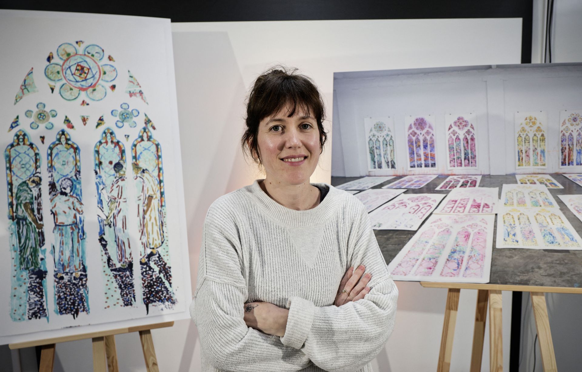 Vitraux contemporains de Notre-Dame: les maquettes exposées au Grand-Palais en décembre