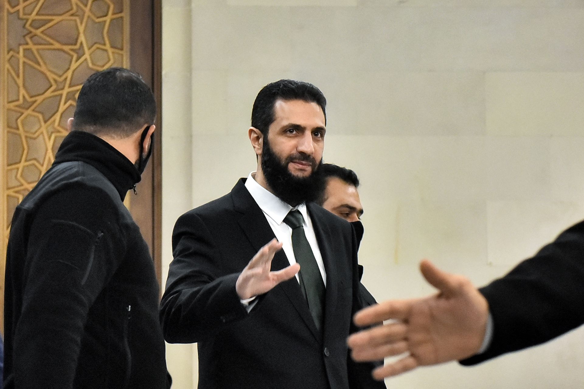 Ahmad al-Chareh reçoit le clergé de la communauté chrétienne